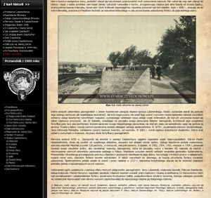 Przewodnik po Częstochowie 1909 | historia Jasnej Góry